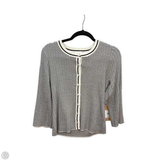 Cardigan By Cyrus In Black & White, Size: S