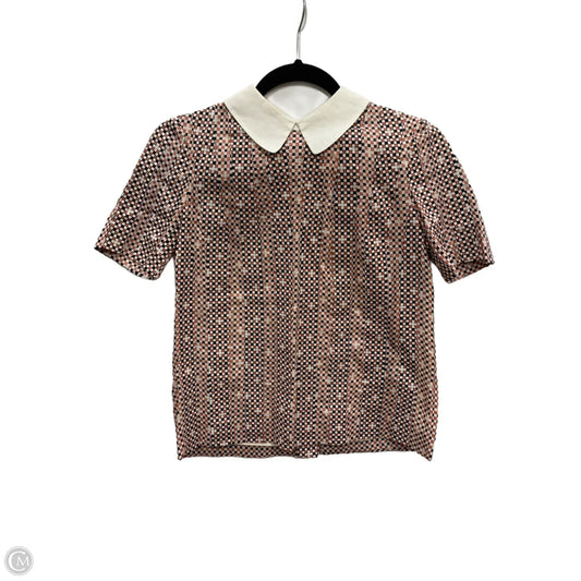 Top Short Sleeve Designer By Tory Burch In Red, Size: 0