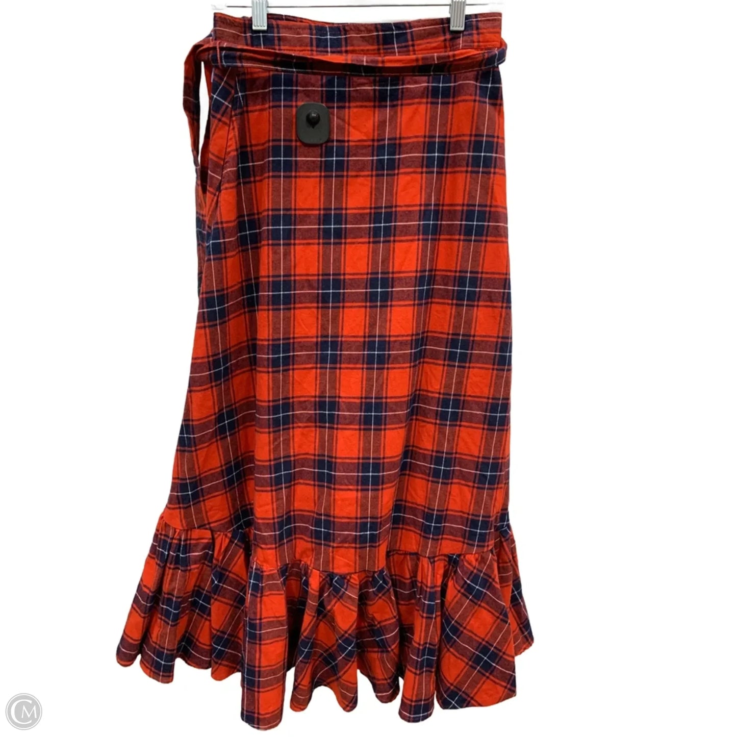 Skirt Maxi By Clothes Mentor In Plaid Pattern, Size: 4