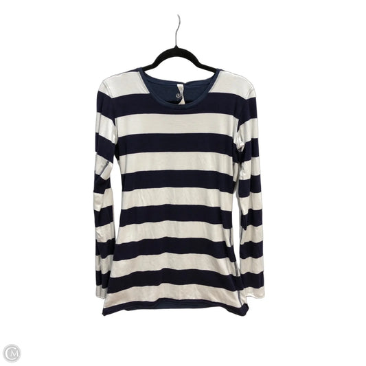 Top Long Sleeve By Lululemon In Striped Pattern, Size: 8