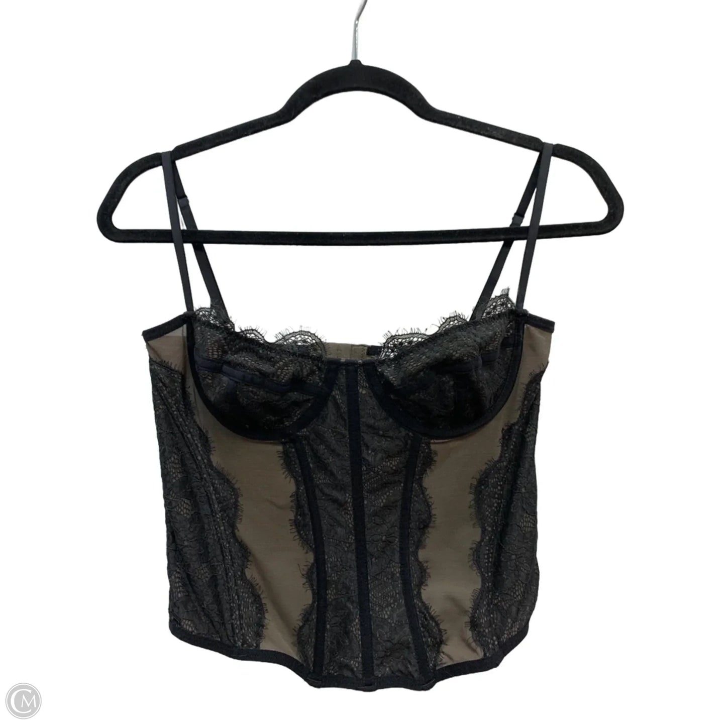 Tank Top By Out From Under In Black & Brown, Size: L