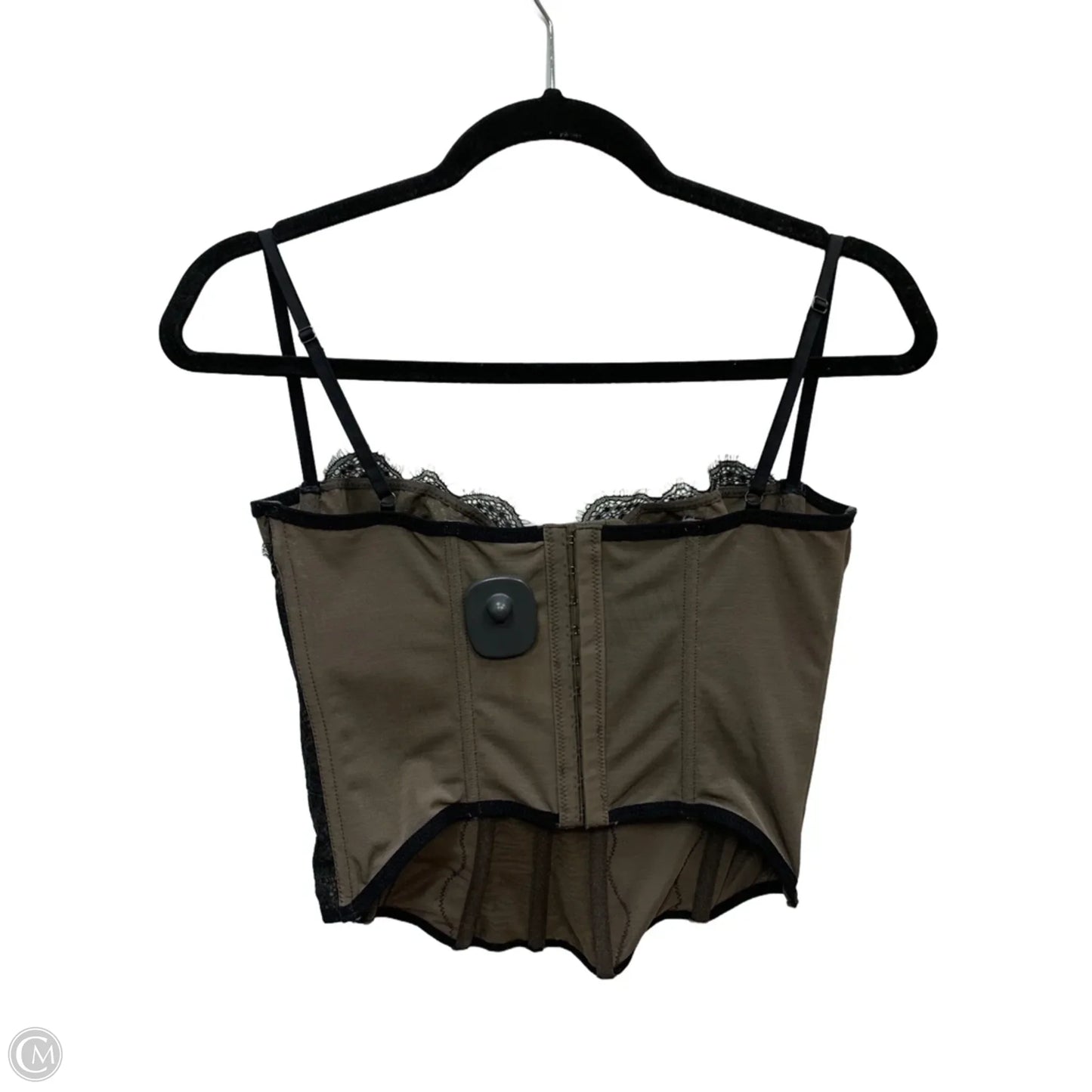 Tank Top By Out From Under In Black & Brown, Size: L