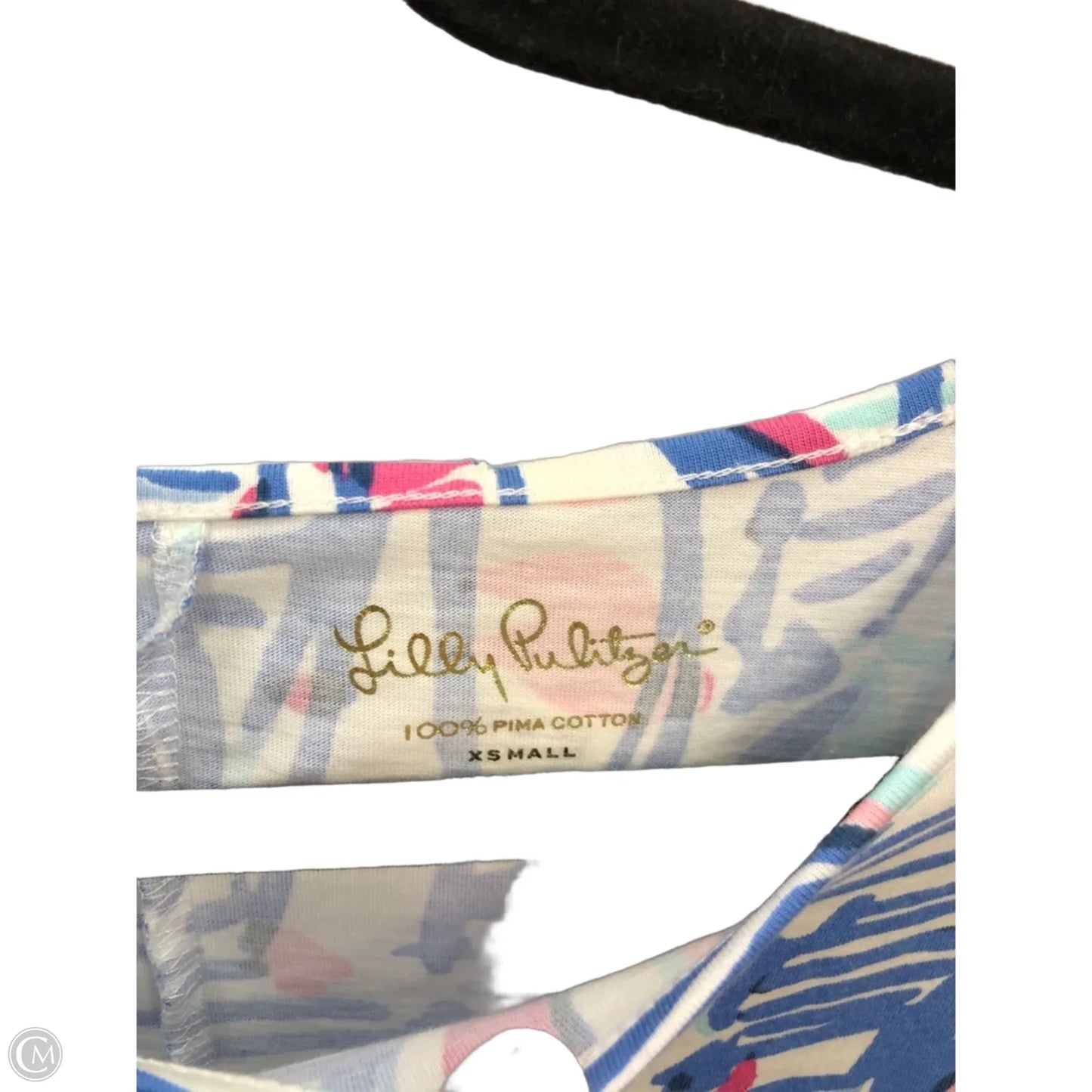 Dress Designer By Lilly Pulitzer In Blue & White, Size: Xs