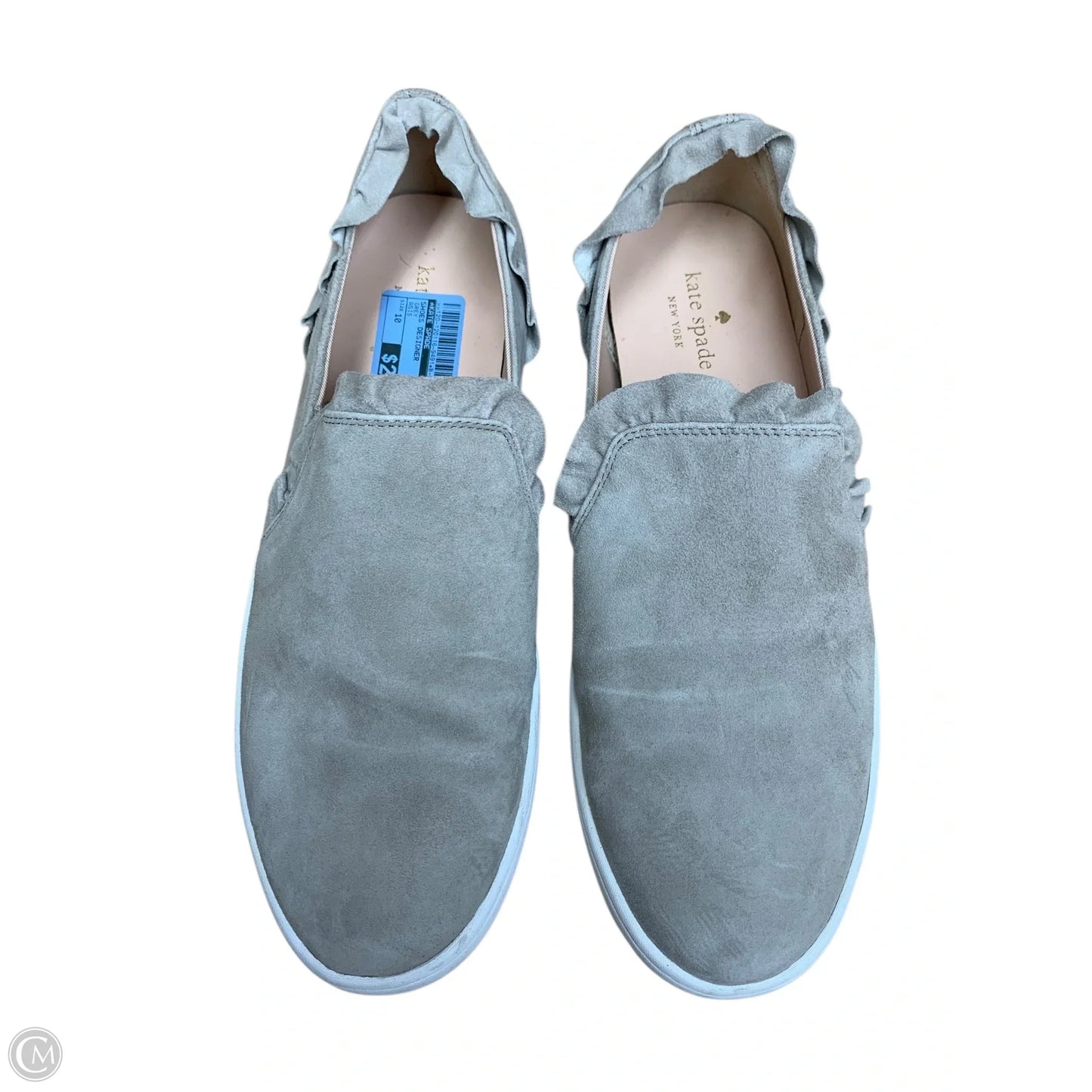 Shoes Designer By Kate Spade In Grey, Size: 10