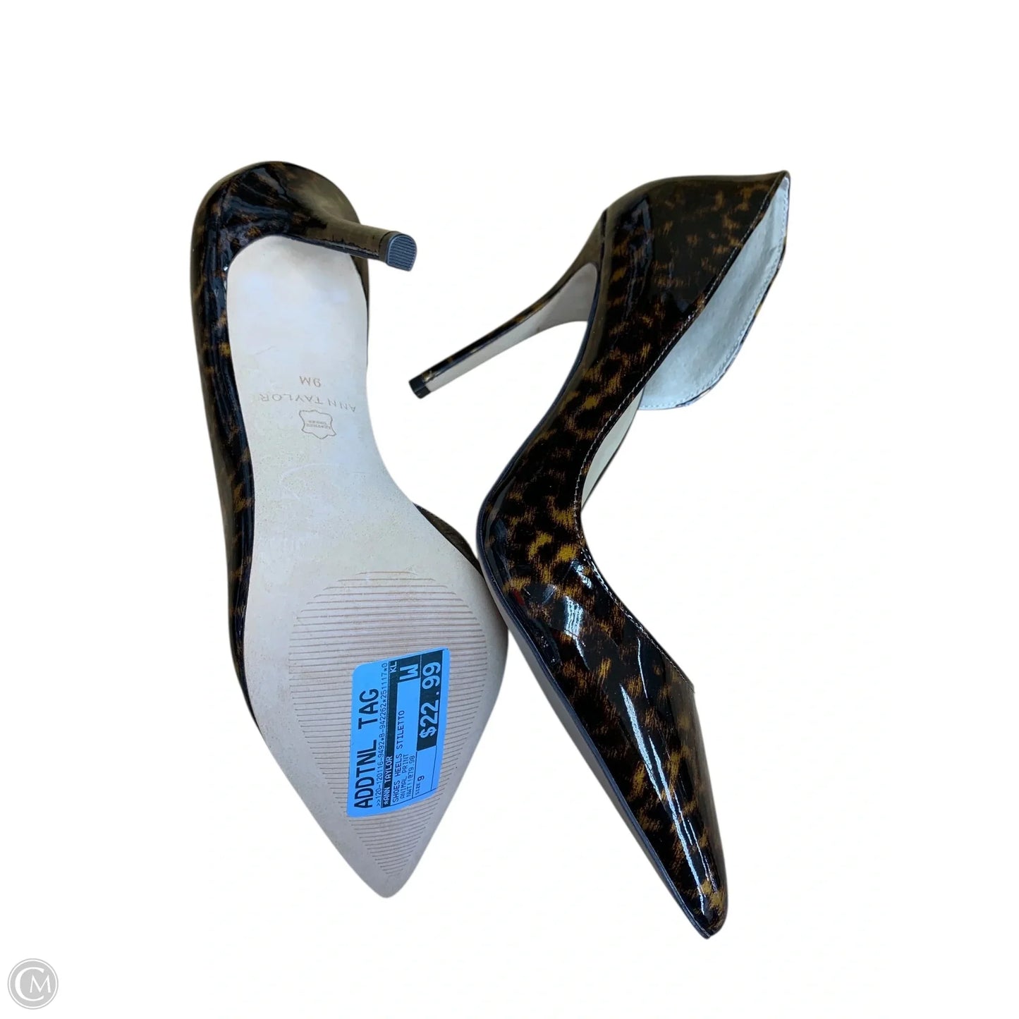 Shoes Heels Stiletto By Ann Taylor In Animal Print, Size: 9