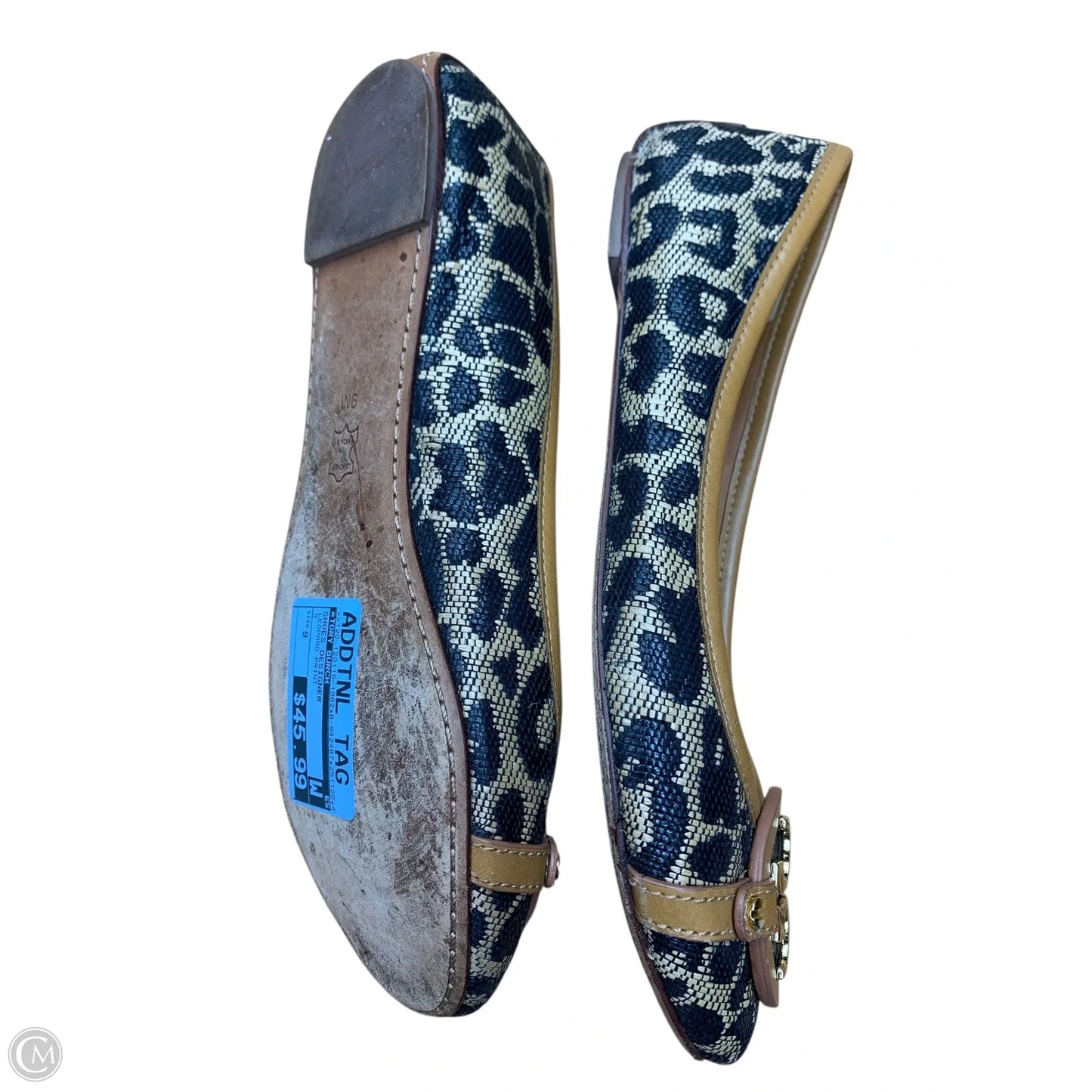 Shoes Designer By Tory Burch In Leopard Print, Size: 9