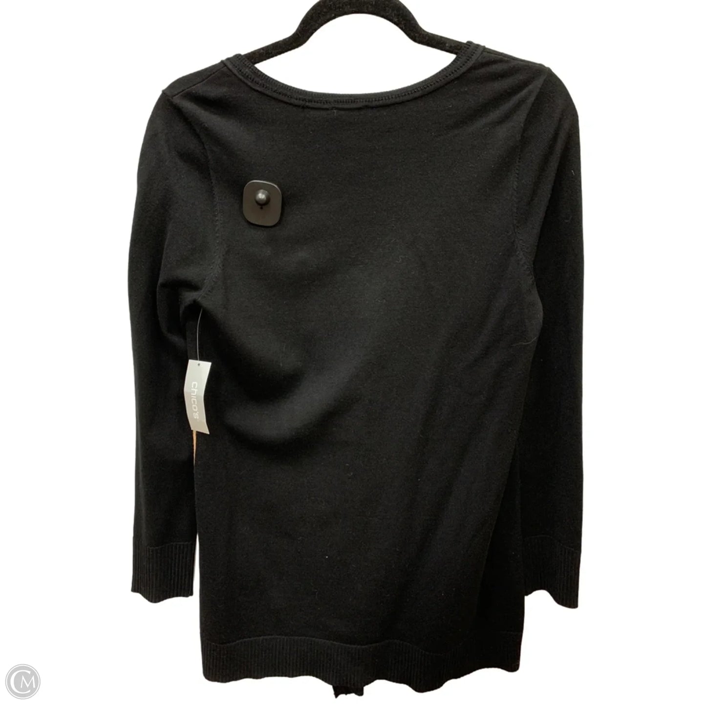 Sweater By Chicos In Black, Size: 4