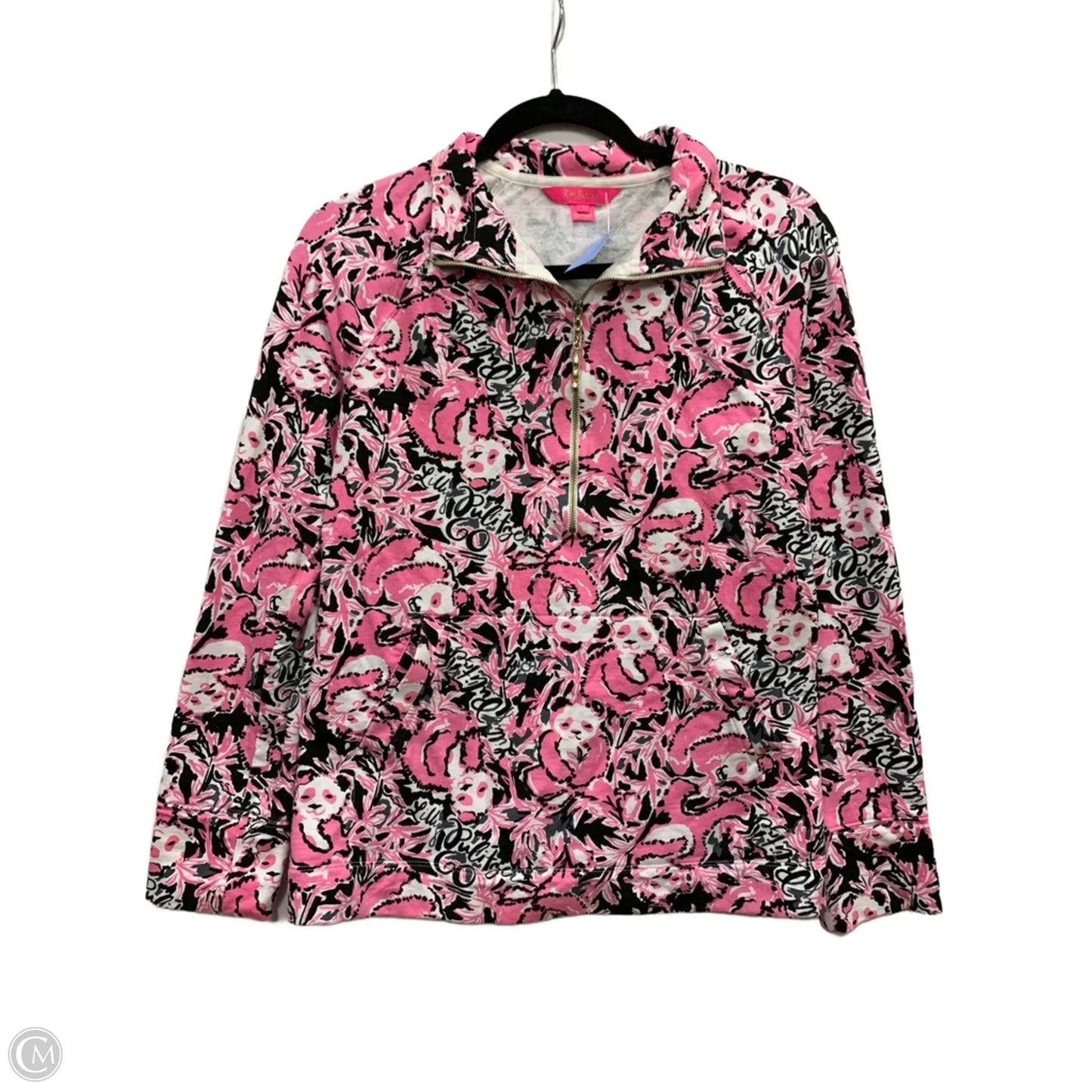 Top Long Sleeve Designer By Lilly Pulitzer In Floral Print, Size: S