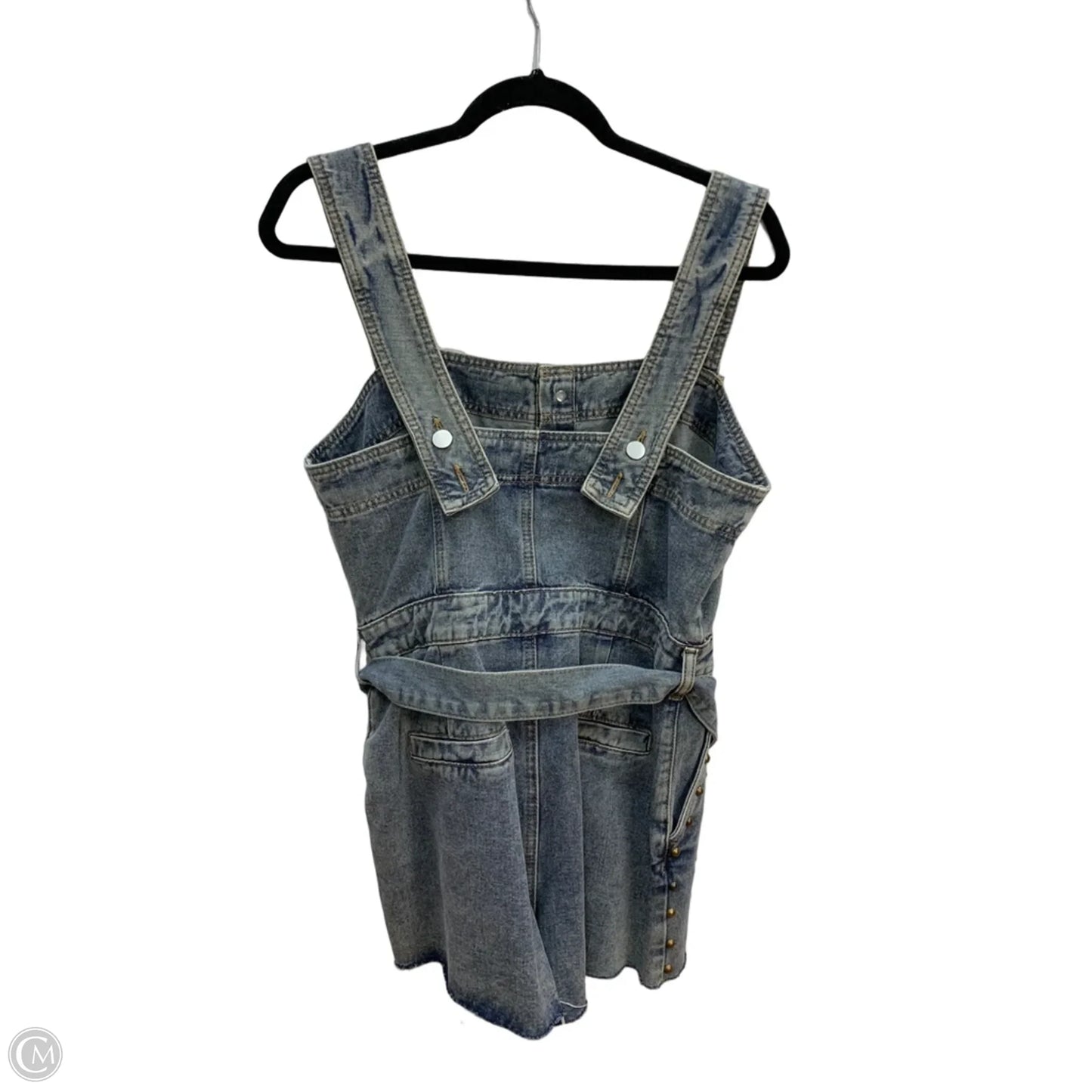 Romper By Baevely In Blue Denim, Size: M