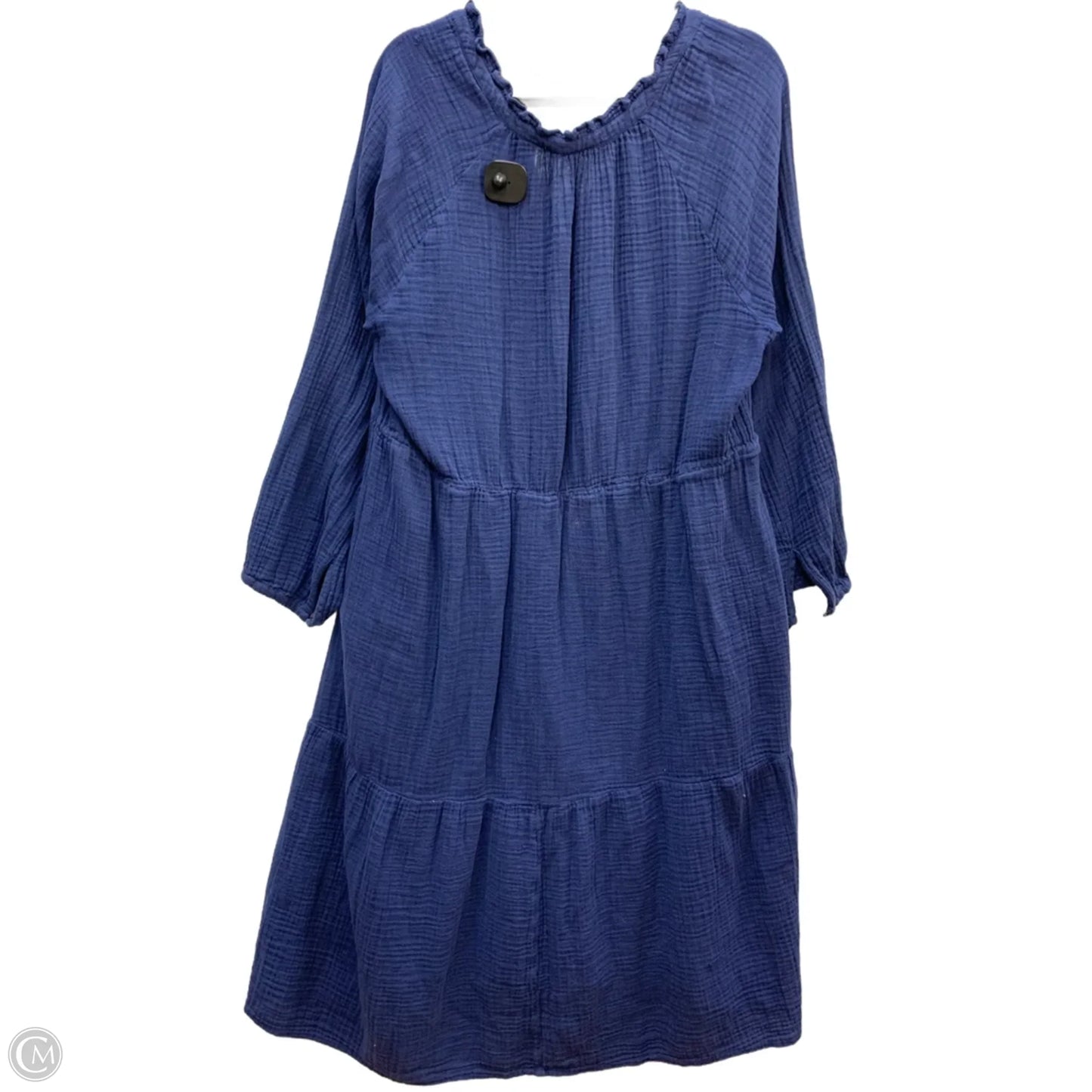 Dress Casual Maxi By Beachlunchlounge In Navy, Size: Xxl