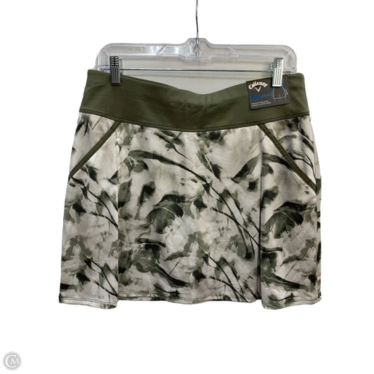 Athletic Skort By Callaway In Green, Size: M