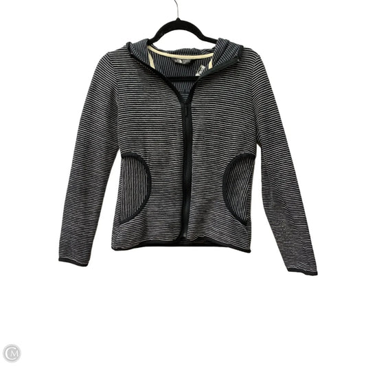 Athletic Jacket By The North Face In Black & White, Size: Xs