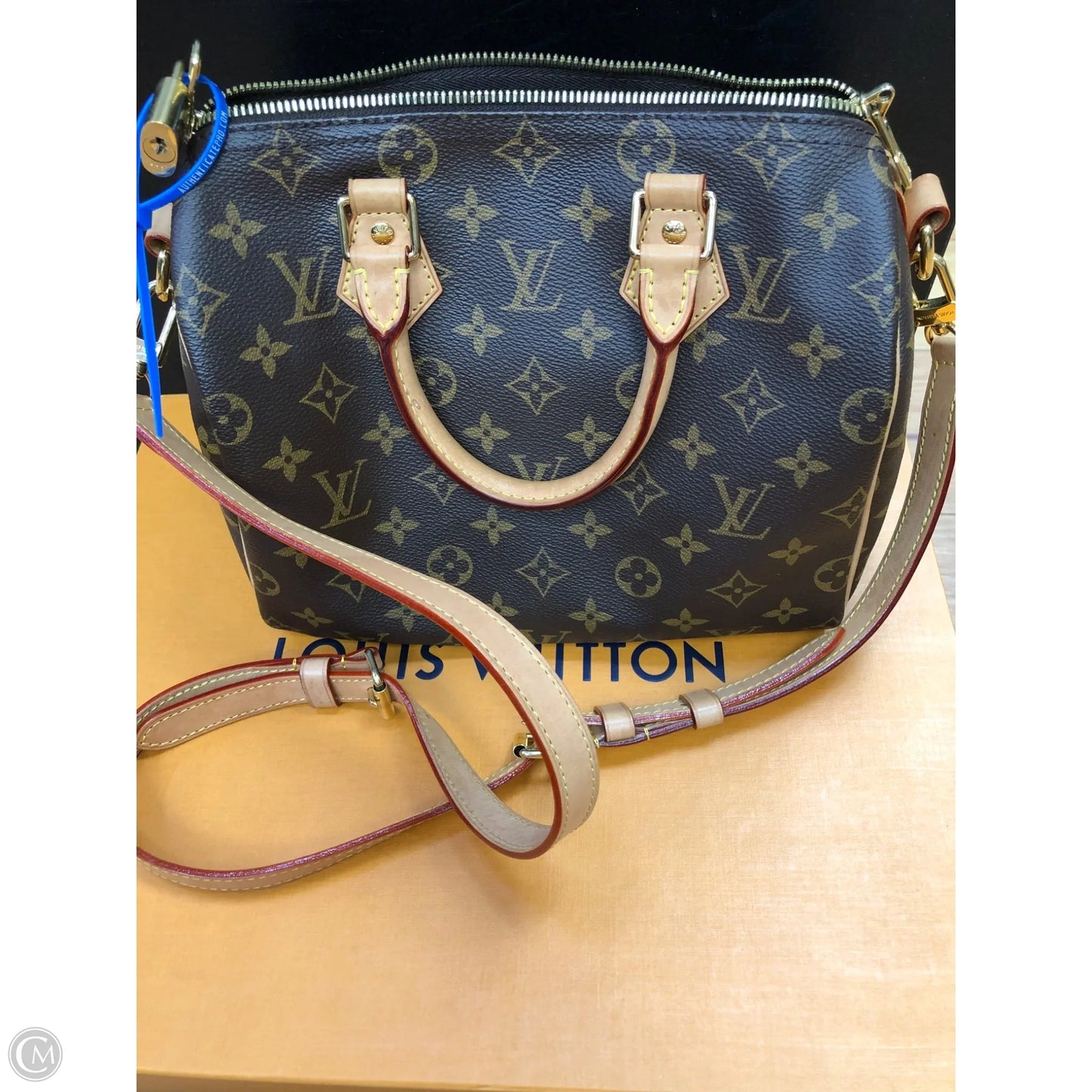 Crossbody Luxury Designer By Louis Vuitton, Size: Medium