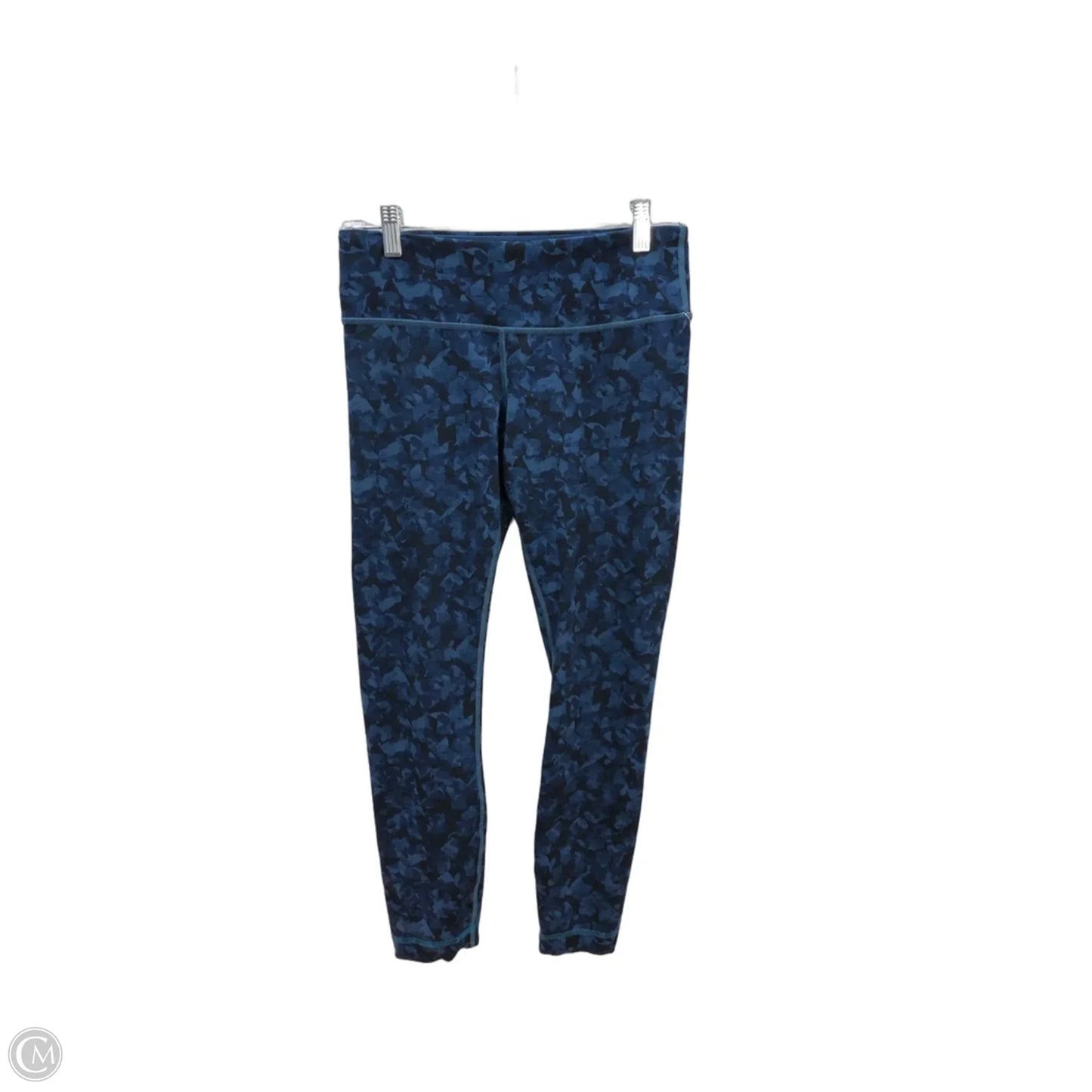 Athletic Leggings By Lululemon In Blue, Size: 6