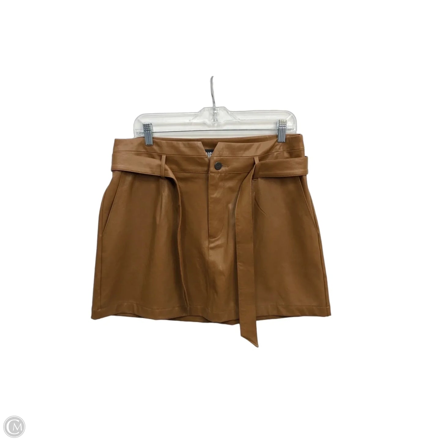 Skirt Mini & Short By Paige In Brown, Size: L