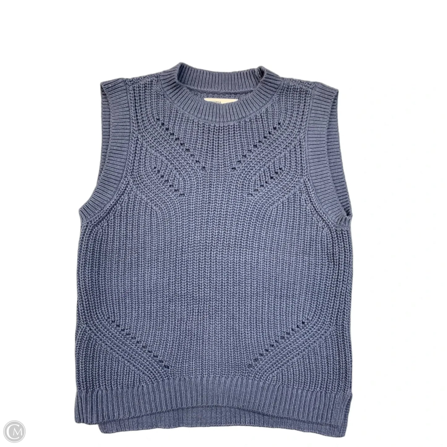 Sweater Short Sleeve By Sonoma In Blue, Size: S