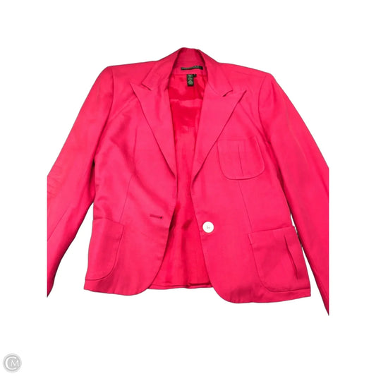 Blazer By Lauren By Ralph Lauren In Pink, Size: S