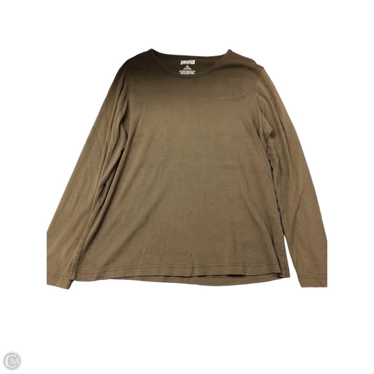 Top Long Sleeve By Duluth Trading In Brown, Size: Xl