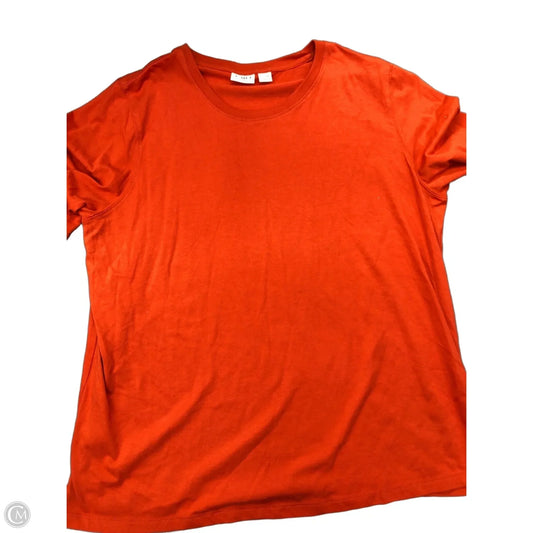 Top Long Sleeve By Cato In Orange, Size: 2x