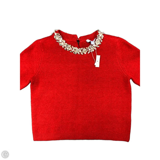 Sweater Short Sleeve By Antonio Melani In Red, Size: Xs