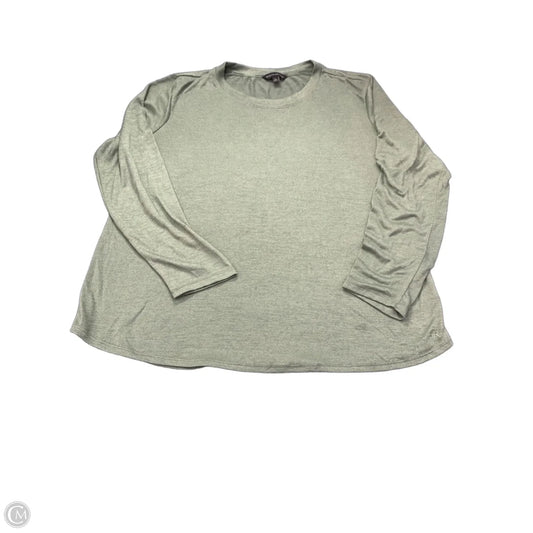 Top Long Sleeve By Banana Republic In Green, Size: Xxl