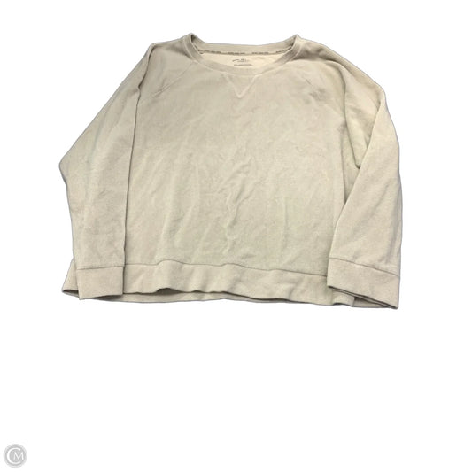 Sweater By Marc New York In Tan, Size: Xxl