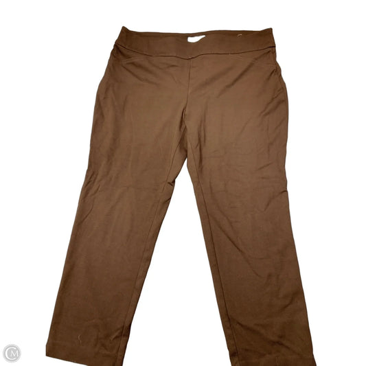 Pants Other By Charter Club In Brown, Size: 16