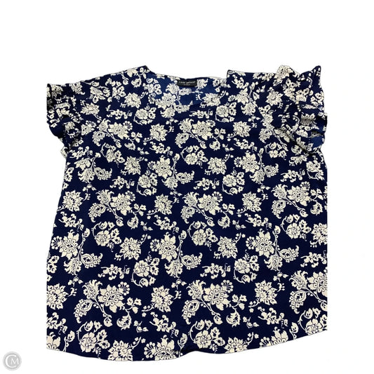 Top Short Sleeve By Lane Bryant In Blue, Size: 22