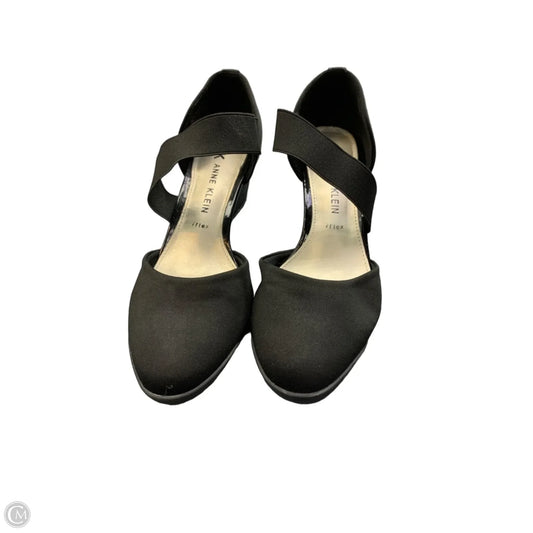 Shoes Heels Wedge By Anne Klein In Black, Size: 10