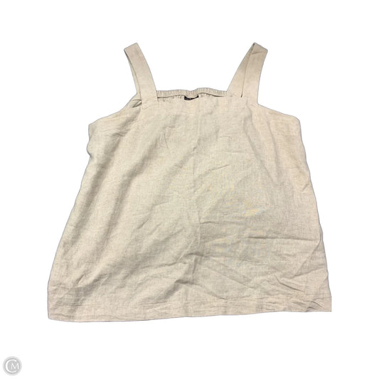 Tank Top By Lane Bryant In Tan, Size: Xl