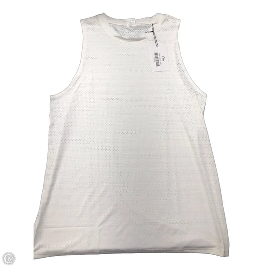 Athletic Tank Top By Zyia In White, Size: Xxl