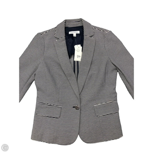 Blazer By Banana Republic In Blue & White, Size: 4