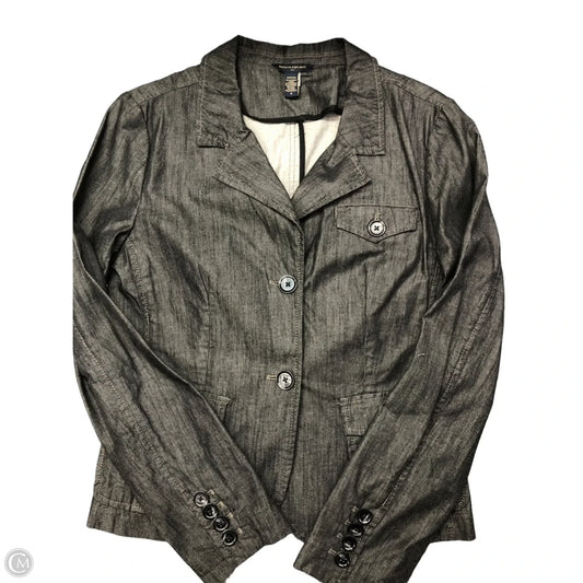 Blazer By Banana Republic In Grey, Size: 6