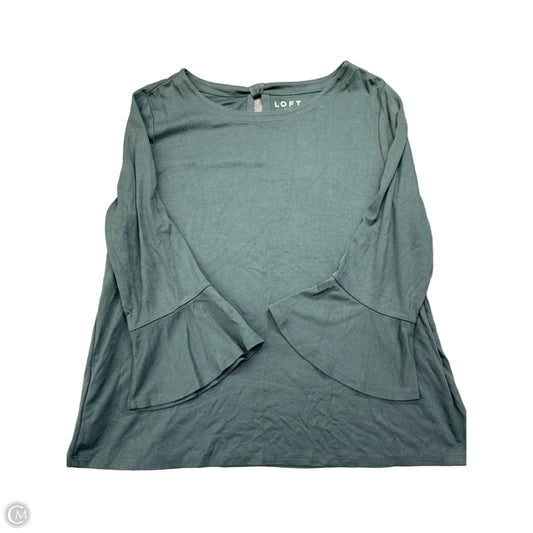 Top Long Sleeve By Loft In Blue, Size: Xl