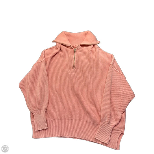 Sweatshirt Collar By Aerie In Pink, Size: L