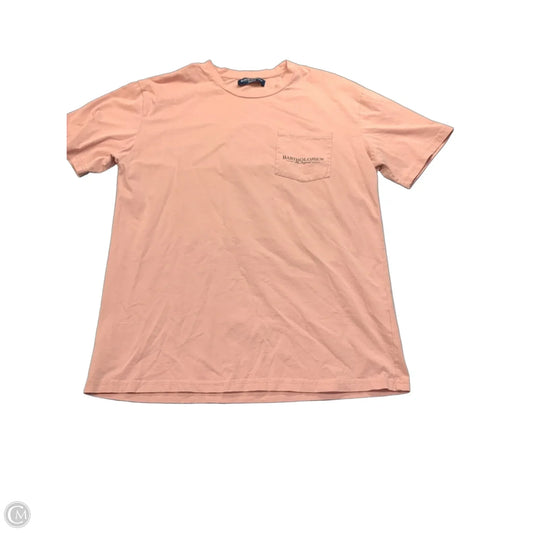 Top Short Sleeve By Clothes Mentor In Pink, Size: M