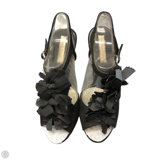 Shoes Heels Stiletto By Banana Republic In Black, Size: 7