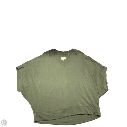 Top Short Sleeve Basic By Lou And Grey In Green, Size: M