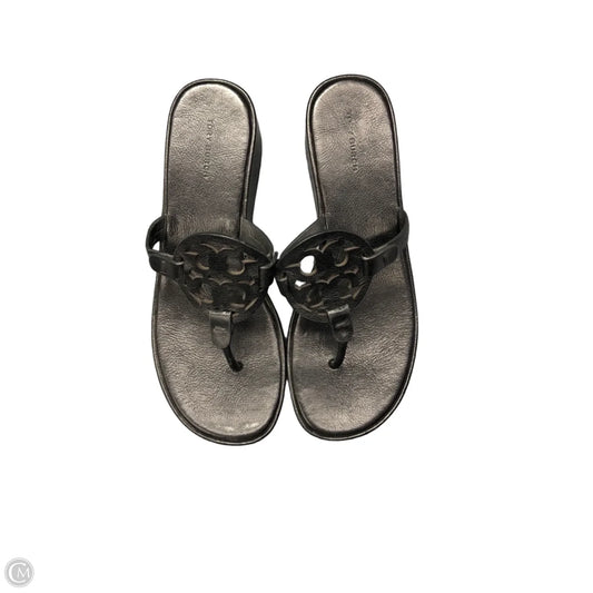 Sandals Designer By Tory Burch In Black, Size: 8.5