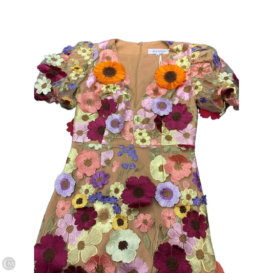 Dress Party Midi By Elliatt In Floral Print, Size: M