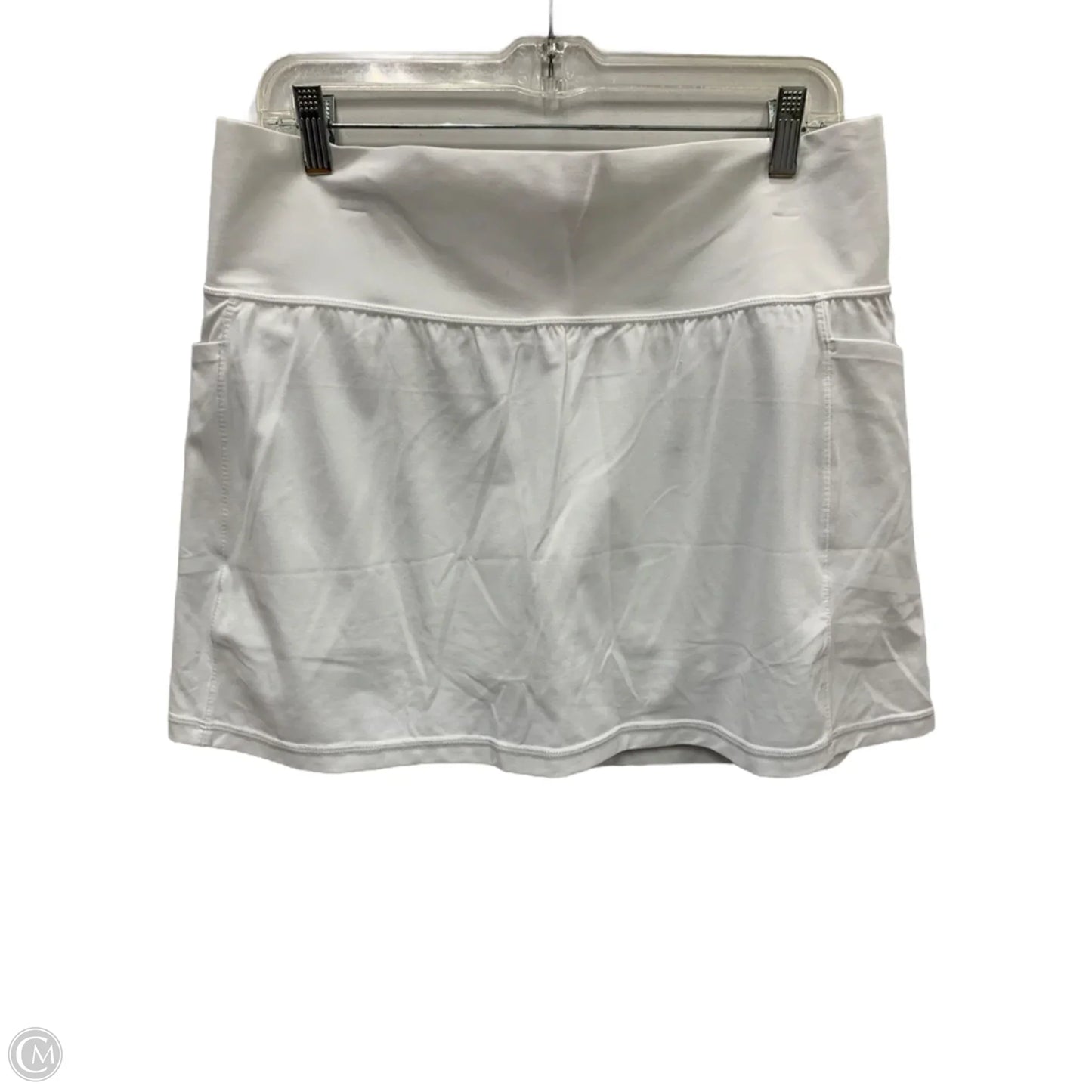 Athletic Skirt By Athleta In White, Size: Xl