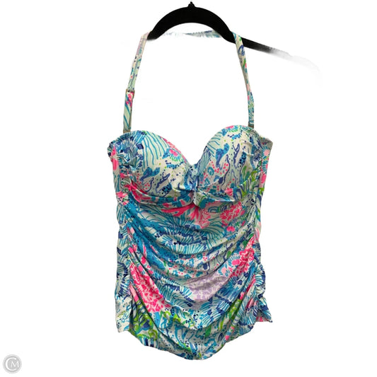 Swimsuit Designer By Lilly Pulitzer In Blue & Pink, Size: Xs