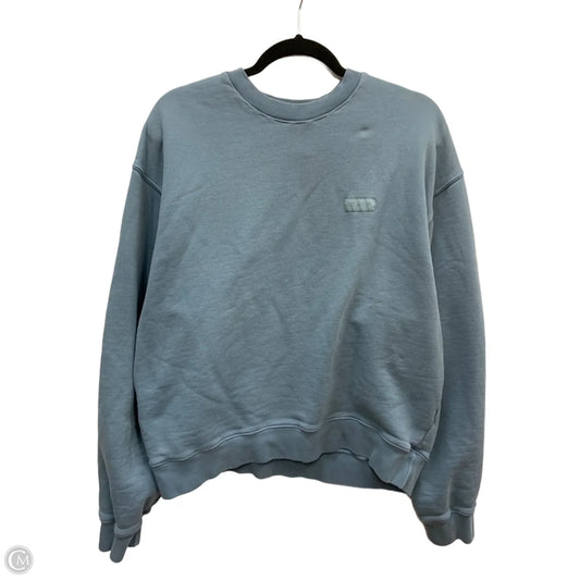 Sweatshirt Crewneck By Clothes Mentor In Blue, Size: M