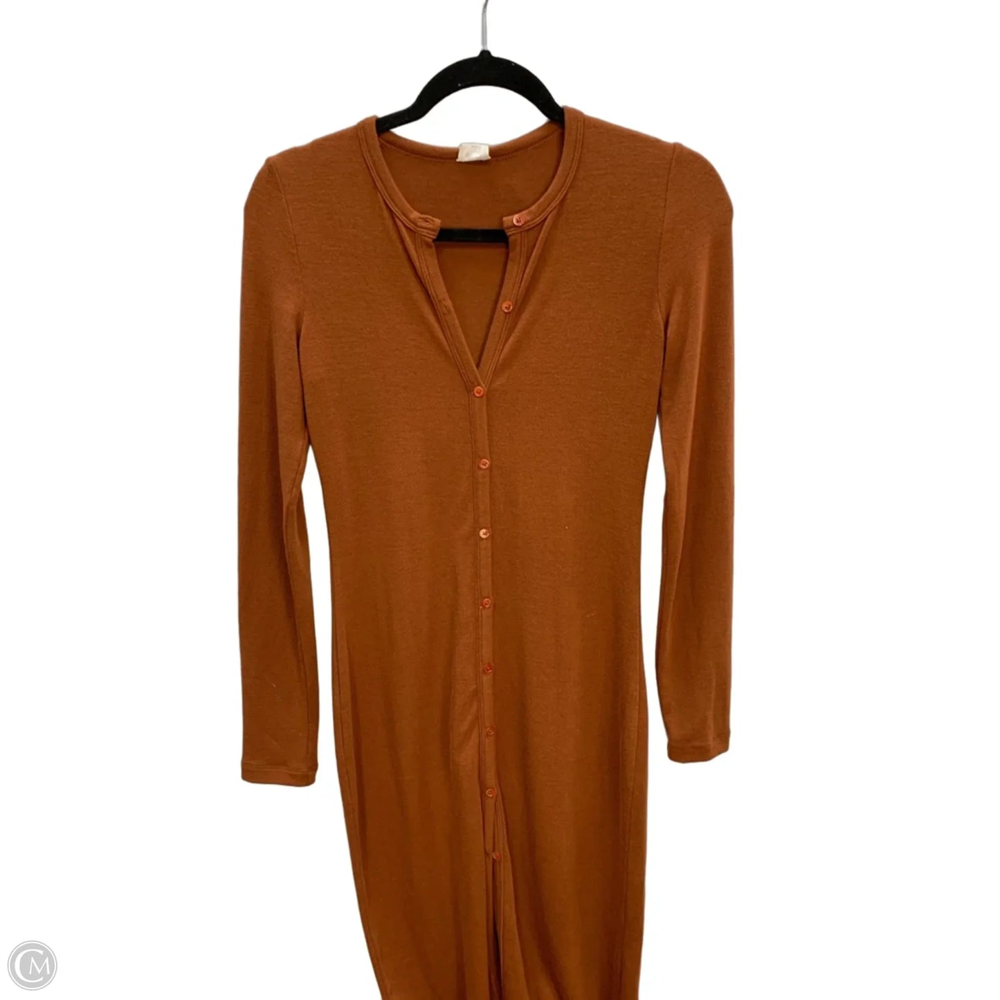 Dress Casual Maxi By Wilfred In Orange, Size: Xs