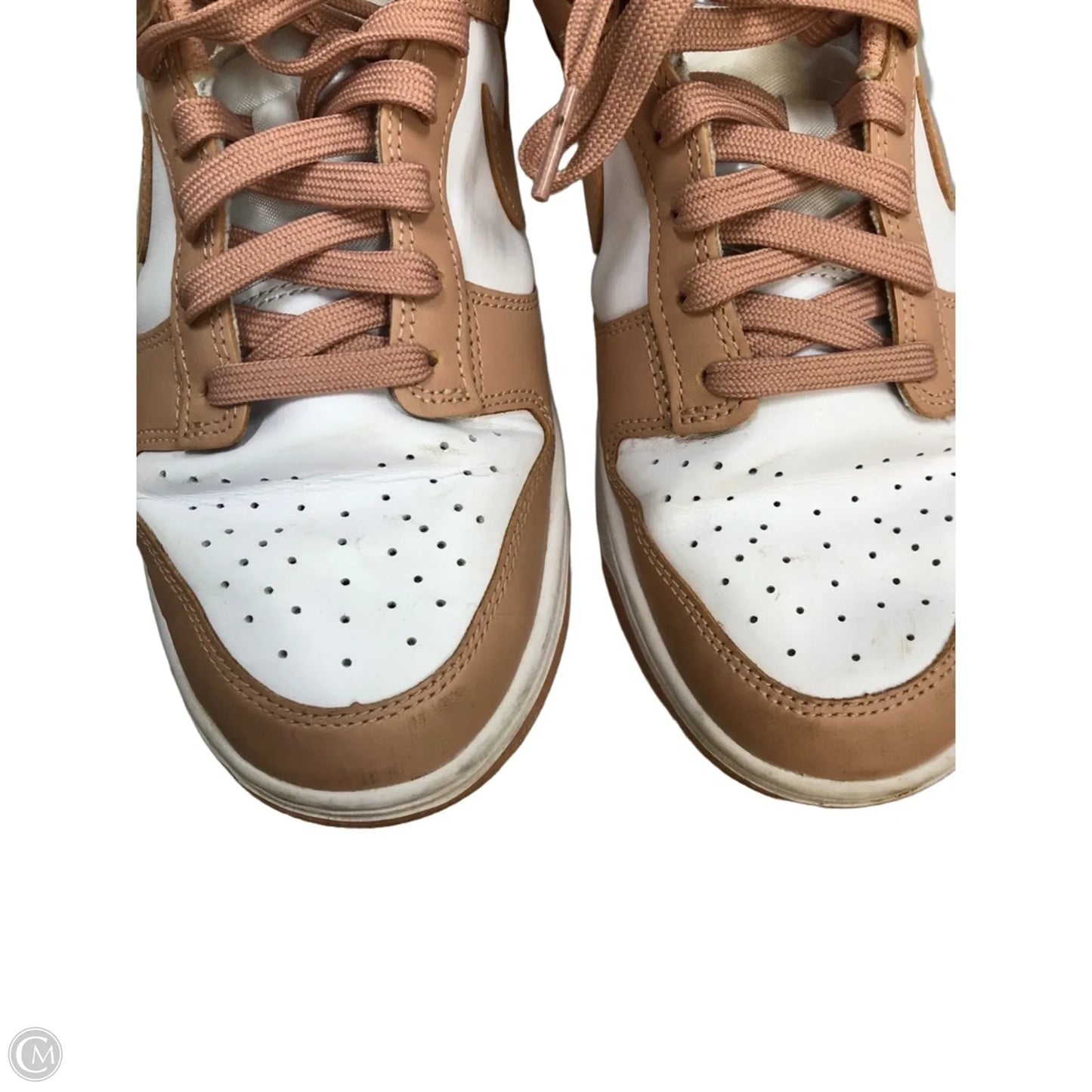 Shoes Sneakers By Nike In Pink & White, Size: 9.5