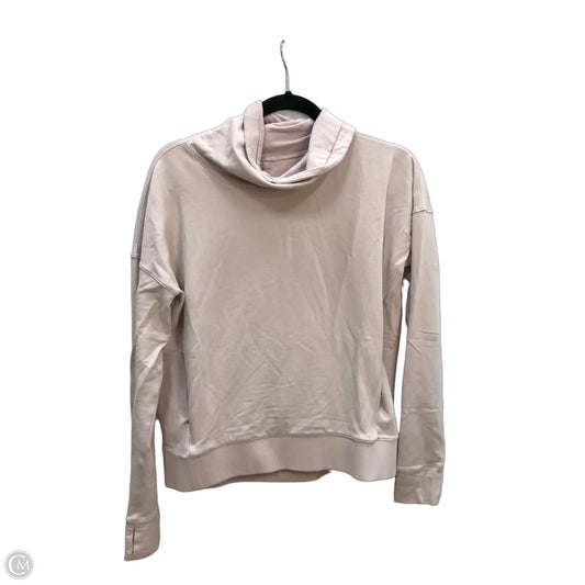 Sweatshirt Collar By Lululemon In Pink, Size: 8