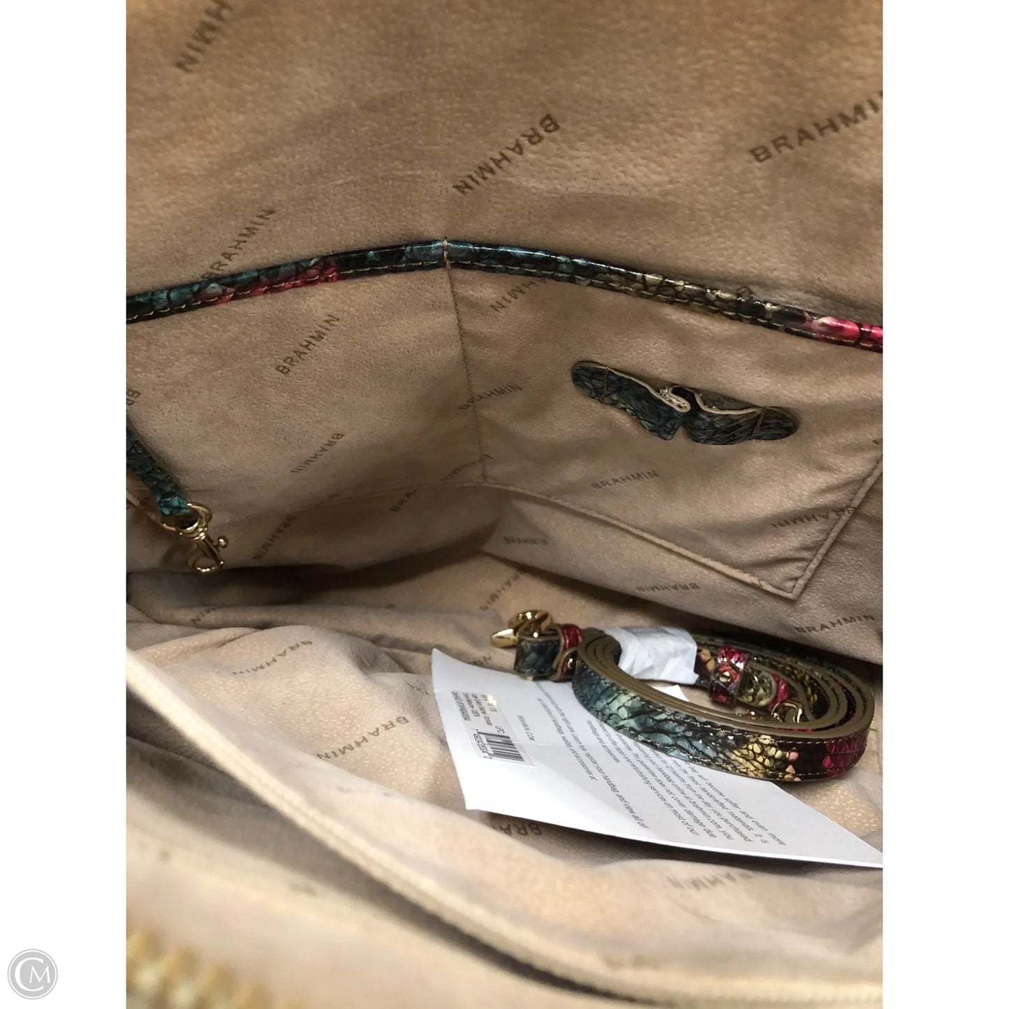 Crossbody Designer By Brahmin, Size: Large