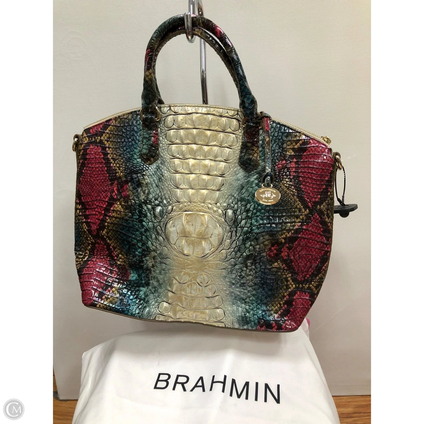 Crossbody Designer By Brahmin, Size: Large