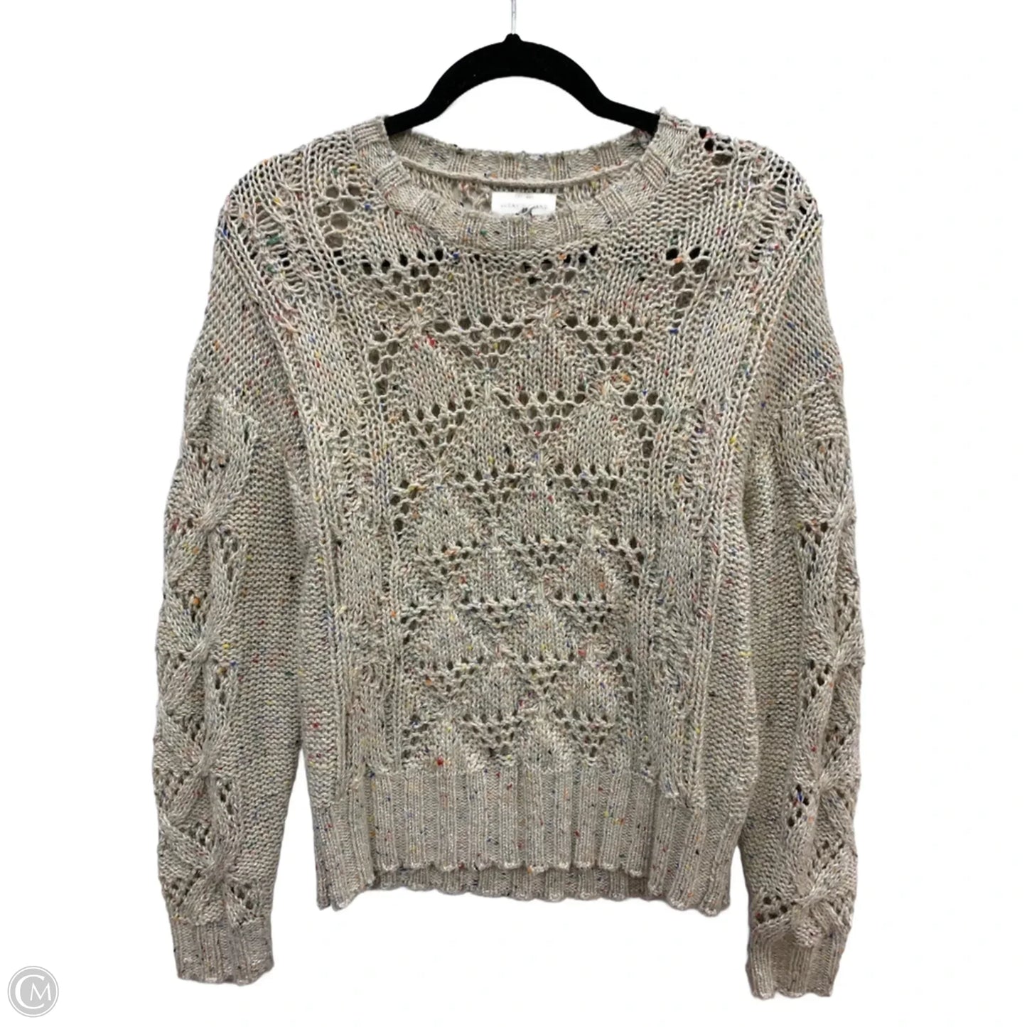 Sweater By Lucky Brand In Tan, Size: S