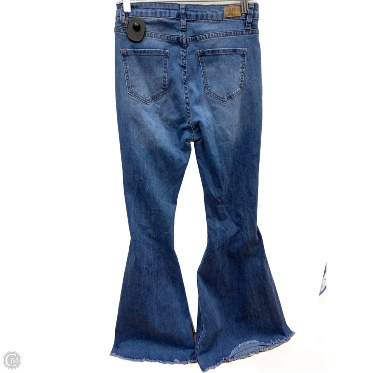 Jeans Flared By Clothes Mentor In Blue Denim, Size: M